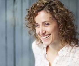 Happy happy smiling woman Stock Photo 12