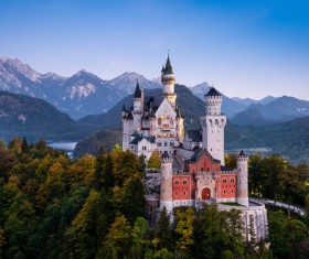 Holiday Manor Stock Photo