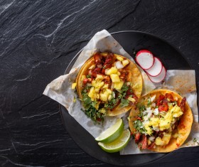 Homemade tasty tacos Stock Photo 04