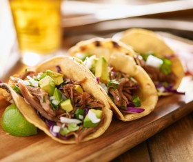 Homemade tasty tacos Stock Photo 06