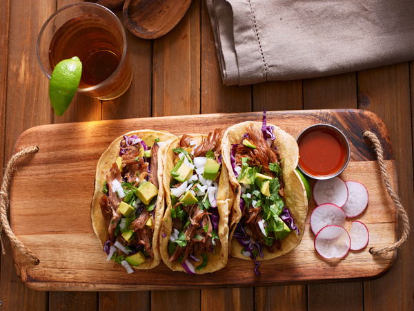 Homemade tasty tacos Stock Photo 09
