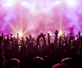 In the nightclub carnival of the young man Stock Photo 04