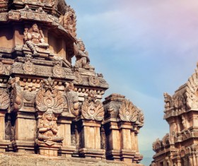 India ancient temple Stock Photo 05