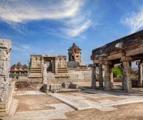 India ancient temple Stock Photo 10