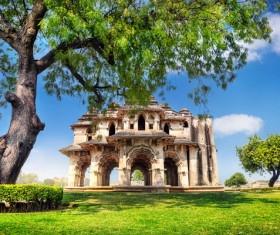 India ancient temple Stock Photo 15