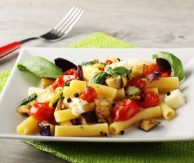 Italian Delicious Pasta Stock Photo 02