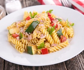 Italian Delicious Pasta Stock Photo 05
