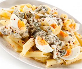 Italian Delicious Pasta Stock Photo 06