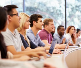 Learn college students Stock Photo 01