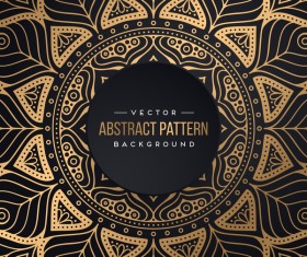 Luxury ornament gold decoration background vector 03