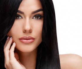 Makeup beautiful girl Stock Photo 01