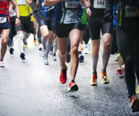 Marathon race Stock Photo 02