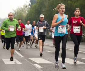 Marathon race Stock Photo 04