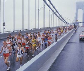 Marathon race Stock Photo 10