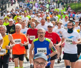 Marathon race Stock Photo 13