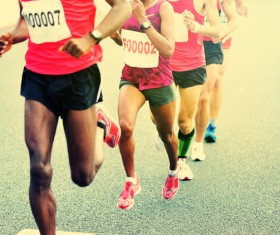 Marathon race Stock Photo 14