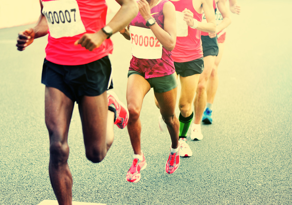 Marathon race Stock Photo 14