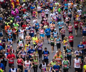 Marathon race Stock Photo 17