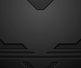 Media black concept vector