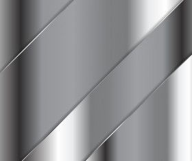 Metallic background template vector