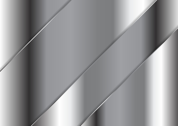Metallic background template vector