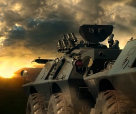 Military tanks Stock Photo 03