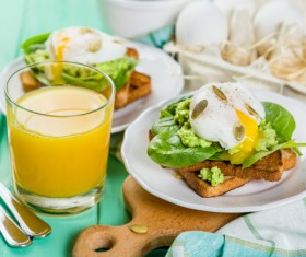 Nutrient-rich Breakfast Stock Photo 01