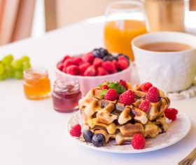 Nutrient-rich Breakfast Stock Photo 03