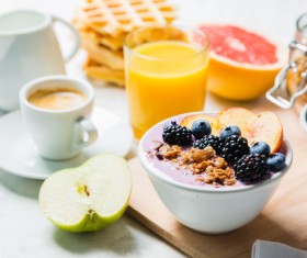 Nutrient-rich Breakfast Stock Photo 06