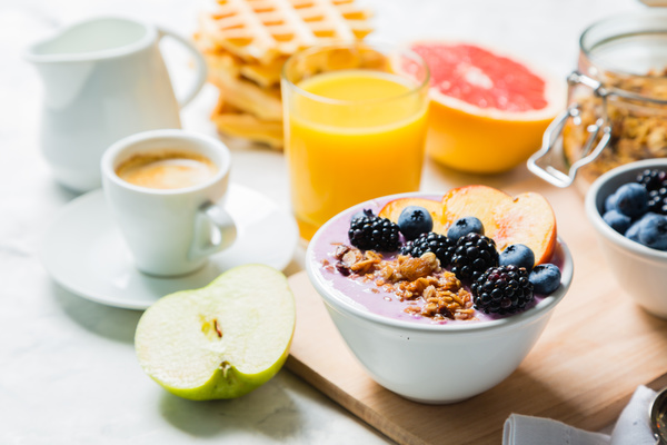 Nutrient-rich Breakfast Stock Photo 06