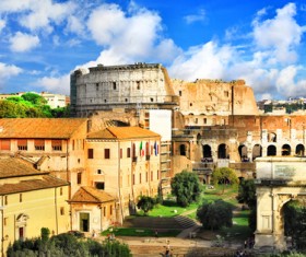 Outstanding buildings around the world Stock Photo 02