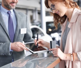 Payment by Credit Card Stock Photo 01