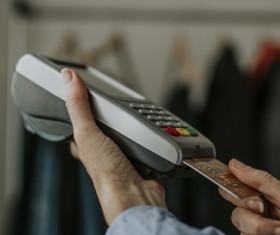 Payment by Credit Card Stock Photo 02