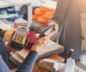 Payment by Credit Card Stock Photo 03