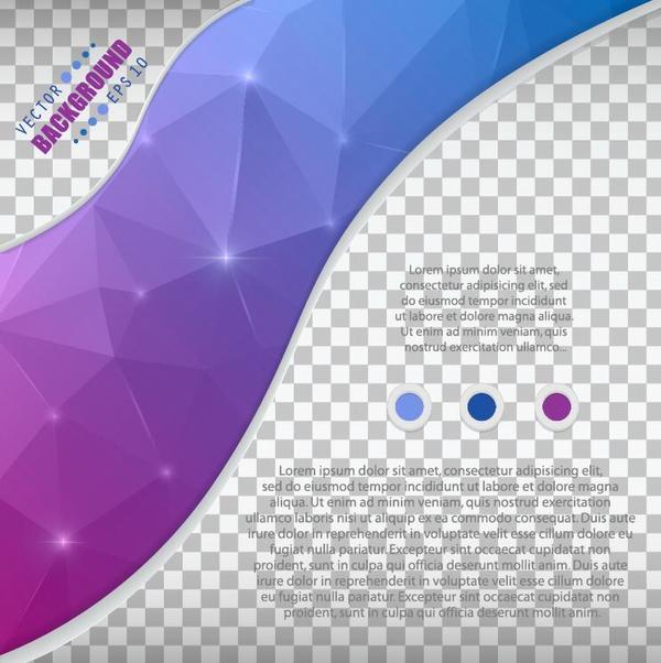 Polygon abstract background illustration vector 02