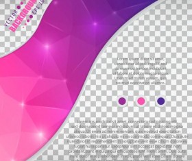 Polygon abstract background illustration vector 05