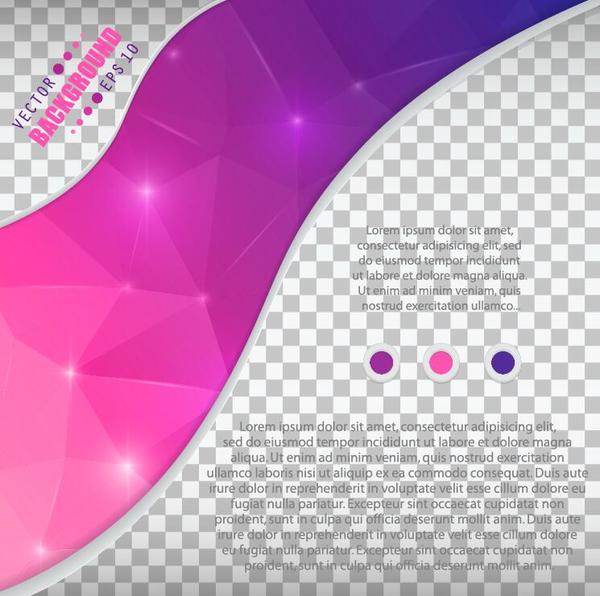 Polygon abstract background illustration vector 05
