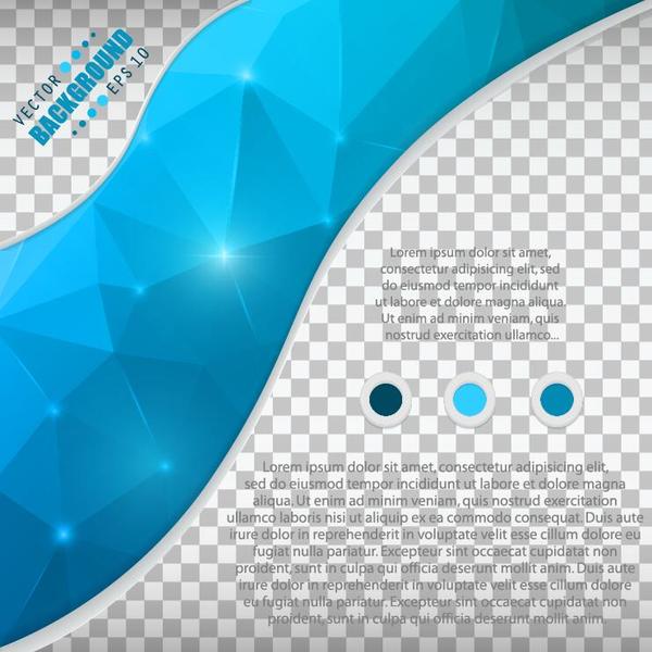 Polygon abstract background illustration vector 06