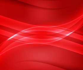 Red wavy background abstract vector 02