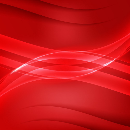 Red wavy background abstract vector 02