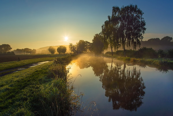 Rising Sunrise Stock Photo