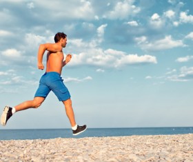 Running man Stock Photo 05