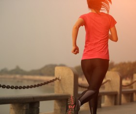 Running woman Stock Photo 10