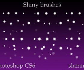 Shiny Stars Photoshop Brushes