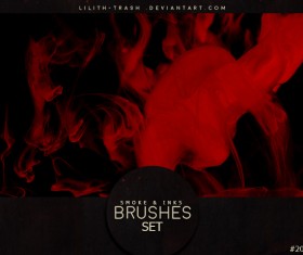 Smoke Inks photoshop brushes