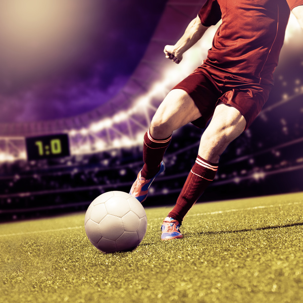 Soccer player Stock Photo 03