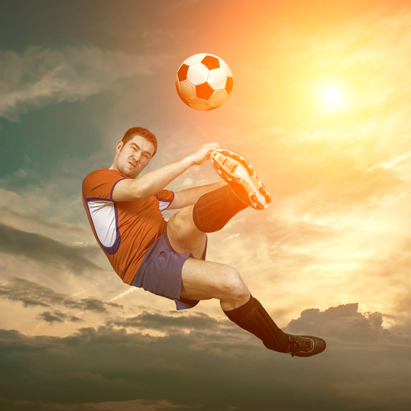 Soccer player Stock Photo 05