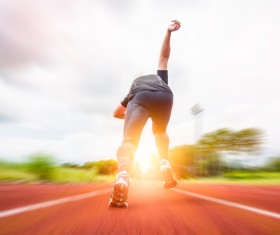 Sprinter Stock Photo 04