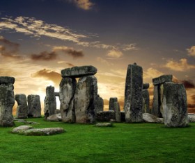 Stonehenge site Stock Photo