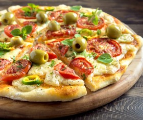 Tasty Pizza Stock Photo 01
